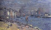 Claude Monet Port of Le Havre oil painting reproduction
